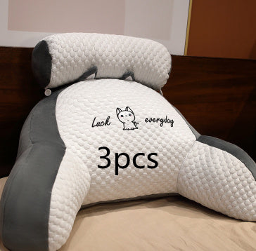 Sofa Fluffy Cushion Luncheon Pillow Triangle Reading Cushion Bedside Soft Large Backrest Lumbar Cushion Office Chair Cushion Sofa Fluffy Cushion Luncheon Pillow Triangle Reading Cushion Bedside Soft Large Backrest Lumbar Cushion Office Chair Cushion