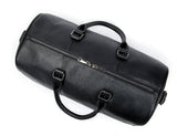 The first layer of leather portable leisure travel bag luggage bag with independent shoes single shoulder diagonal package