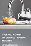 Kitchen Electric Water Tap Water Heater Temperature Display Cold Heating Faucet Hot Water Faucet Heater