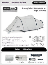 Tunnel Hiking Tent Outdoor Camping Equipment