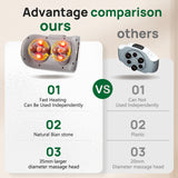 2025 Smart Bian Stone Abdominal Massager With Heat Light Wave Therapy Auto Kneading Home Wellness Solution