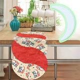 Handmade Sewing Ruler Tablecloth Braided Twist Template