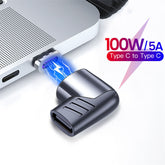 Compatible with Apple, Typec Fast Charge MacBook Notebook Adapter 5a Magnetic Adapter
