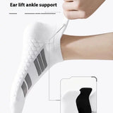 Outdoor Running Basketball Socks Towel Massage Footbed Thickening Sweat-absorbing Men's Socks