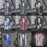 Men's Fashion Casual Digital Printing Short Sleeve Shirt