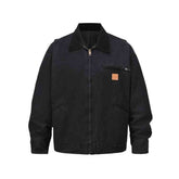 Vintage quilted jacket coat fall winter