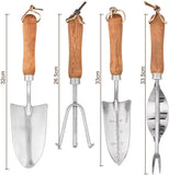 Wooden Handle Steel Gardening Tools Small Shovel