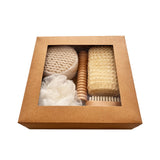 Bath Set Seven-piece Bath Towel Bath Brush Pumice Stone Sisal Mesh Sponge