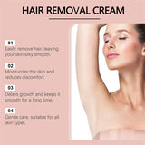 Hair Removal Cream Bush Hair Removal Gentle Cleaning Non-irritating