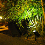 Solar Spotlights Lawn Lamp LED Projection Outdoor Waterproof Garden Light