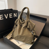 Fashion Tote Handbag иқтидори калон нигаҳдории Crossbody халтаи матои