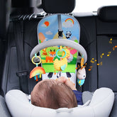 Car Mounted Child Safety Seat Basket Baby Reflector