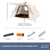 Automatic Outdoor Supplies Sun Protection Rain Proof Camping Equipment Portable Building-free