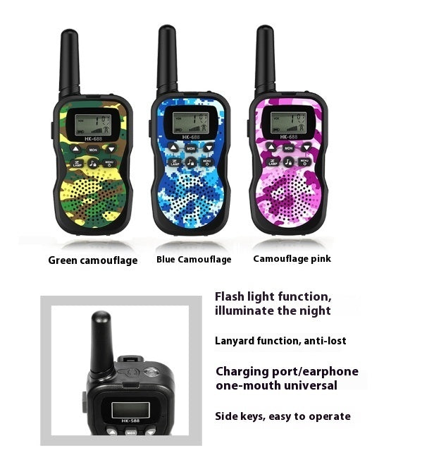 Electronic Products Outdoor Camouflage Children's Handheld Toy Walkie-talkie Electronic Products Outdoor Camouflage Children's Handheld Toy Walkie-talkie