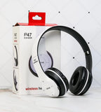 Wireless Headset Foldable Stereo Bass Bluetooth Headphones Kid Girl Helmet Gift,with Mic USB Bluetooth 5.0 Adapter For TV Gaming
