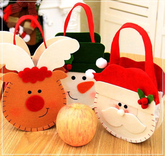 Christmas Decoration 3D Creative Gift Gift Candy Bag Children's Festival Supplies Christmas Decoration 3D Creative Gift Gift Candy Bag Children's Festival Supplies
