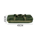 Large Canvas Electrician's Tool Bag Wear-resistant Portable