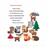 DIY Children's Early Education Sewing Kit Pet Sewing Felt