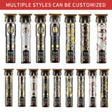 Hair Clipper Electric Electrical Hair Cutter Retro Oil Head Engraving