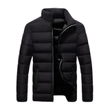 Mens Winter Jacket Slim Fit Breadwear Thickened Cotton Coat Foreign Trade Mens Coat Men Plus Jackets