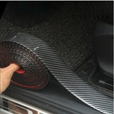 Car Stickers 5D Carbon Fiber Rubber