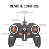 Alloy remote control excavator toy