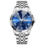Business Men's Watch Double Calendar High-grade Quartz