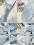 Small Plaid accessories of bow tie