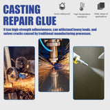 AB Casting Glue Metal Repairing Agent Welding Glue Leak Blocking Waterproof Quick-drying