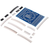 Skill training patch component welding practice board