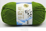 1 Pc Knitting Crochet Milk Soft Baby Cotton Wool Yarn 50g
