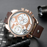 Men's Watch Quartz Calendar Belt Sports