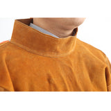 Cowhide Welding Bib Electric Welding Protective Clothing