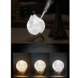 Lunar Humidifier Night Light Bedroom Household Aromatherapy Moisturizing Spray Dormitory Bedside Mute Creative Gift
