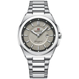 Elegant And Simple Men's Steel Band Watch