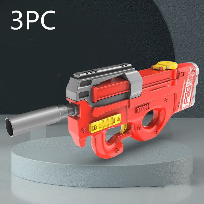New P90 Electric Water Gun High-Tech Kids Toys Outdoor Beach Pool Large Capacity Summer Gel Blasting Water Gun For Adults New P90 Electric Water Gun High-Tech Kids Toys Outdoor Beach Pool Large Capacity Summer Gel Blasting Water Gun For Adults
