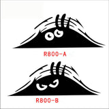 Sand Dune Car Sticker Peeking Elf Car Sticker Reflective Waterproof Sticker