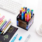 48 ранг рангубор DIY сафолї Graffiti Бастаи Marker дар асоси об