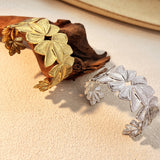 Women's Stainless Steel Open Hydraulic Bracelet