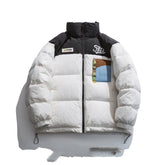 Men's down jacket street loose pair universal fashion jacket