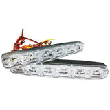 Car modification general grid 6LED daytime running light