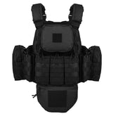 Camouflage multifunctional tactical vest for outdoor activities