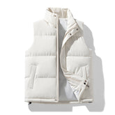 Men's Vest Coat Cotton Coat Warm Padded Jacket