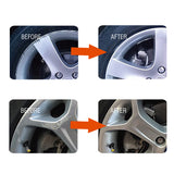 Car wheel repair agent