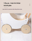 Wooden Play House Baby Shopping Cart