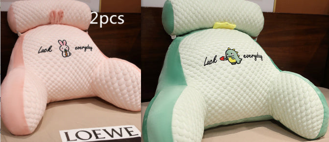 Sofa Fluffy Cushion Luncheon Pillow Triangle Reading Cushion Bedside Soft Large Backrest Lumbar Cushion Office Chair Cushion Sofa Fluffy Cushion Luncheon Pillow Triangle Reading Cushion Bedside Soft Large Backrest Lumbar Cushion Office Chair Cushion