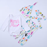 Baby girl Romper 4pcs set