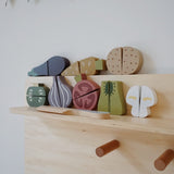 Plane Vegetables Cut And Le Play House Toys Puzzles Jigsaw Puzzle Wooden Toys