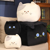 Kitten Black Cat Doll Home Sofa Cushion Decorative Dolls