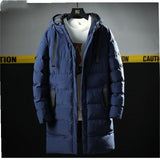 New Men Parka Long Winter Thick Warm Coat